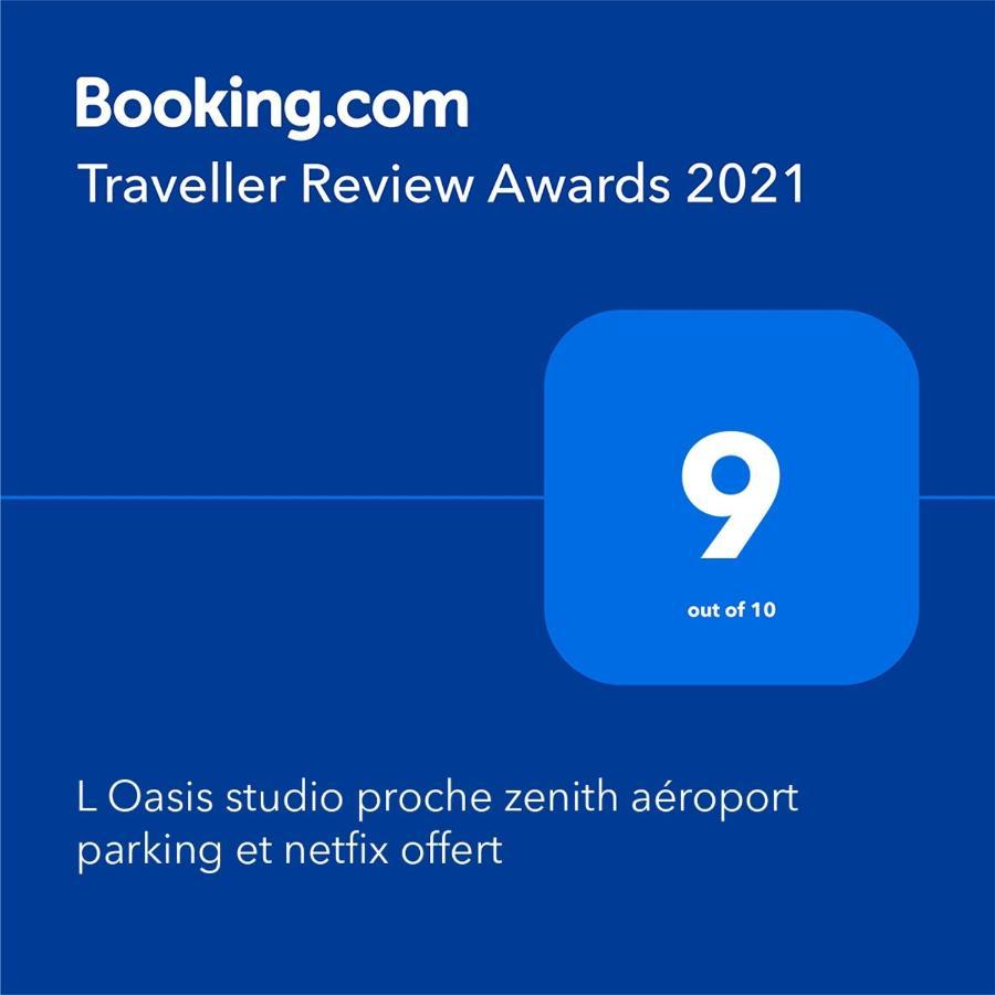 L Oasis Studio Proche Hopital Et Aeroport Piscine Parking &Netflix 圖盧茲 外观 照片