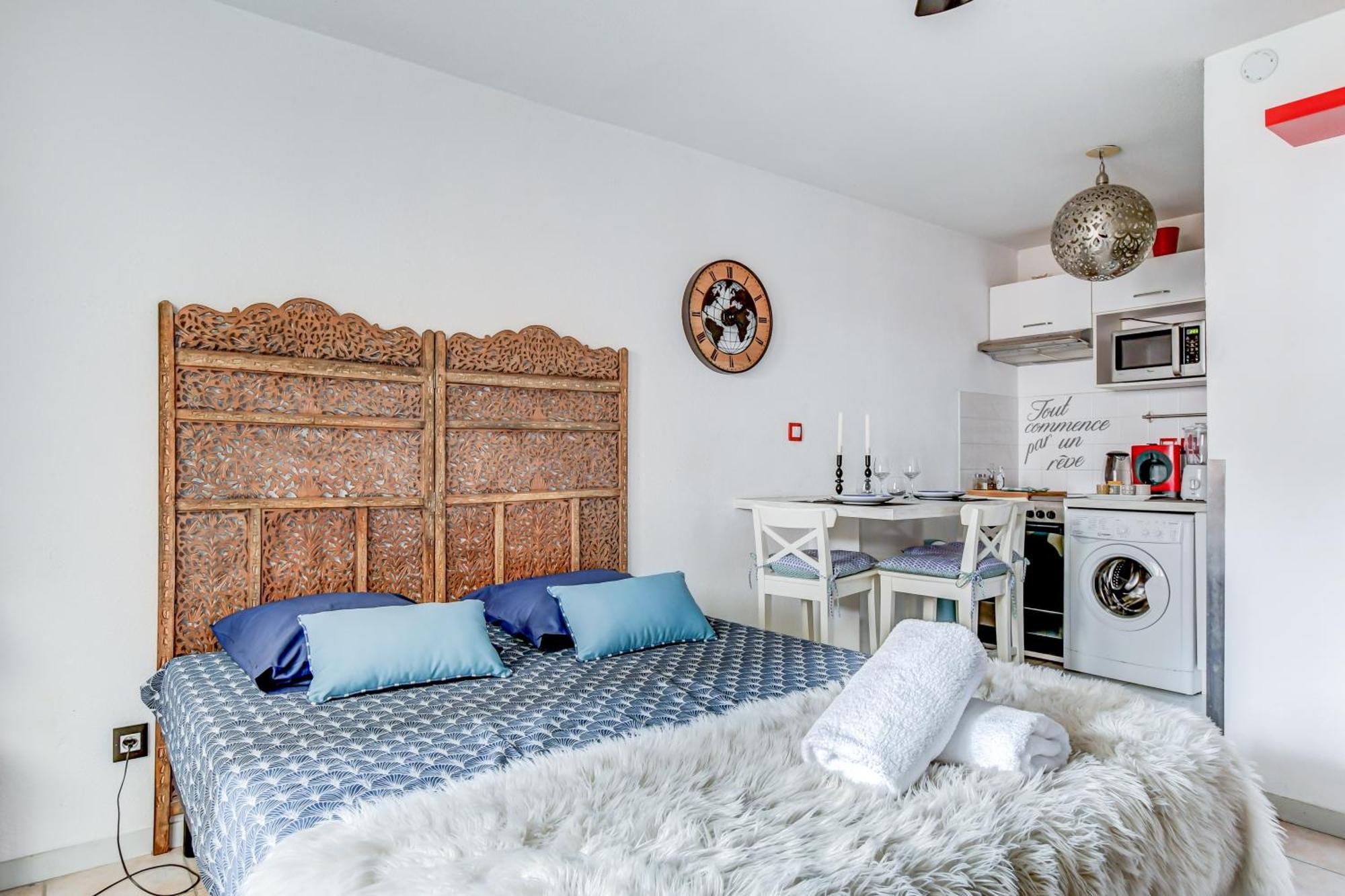 L Oasis Studio Proche Hopital Et Aeroport Piscine Parking &Netflix 圖盧茲 外观 照片